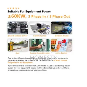 Cwups 10kva Rack-Mounted Ups Backup Power Supply for Medica