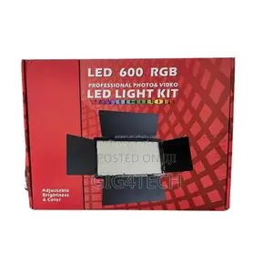 LED 600 RGB Light Kit With Battery and Stand