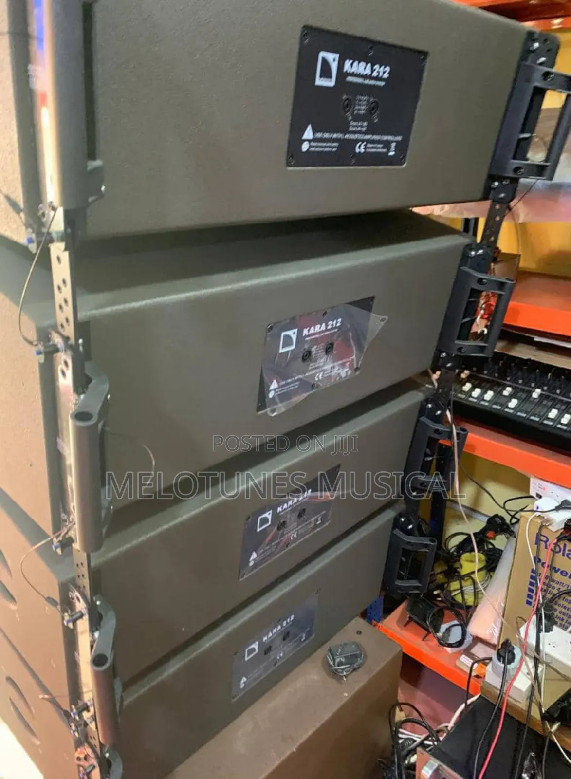 2pairs of Kara 12inches Line Array Speakers (12inches)