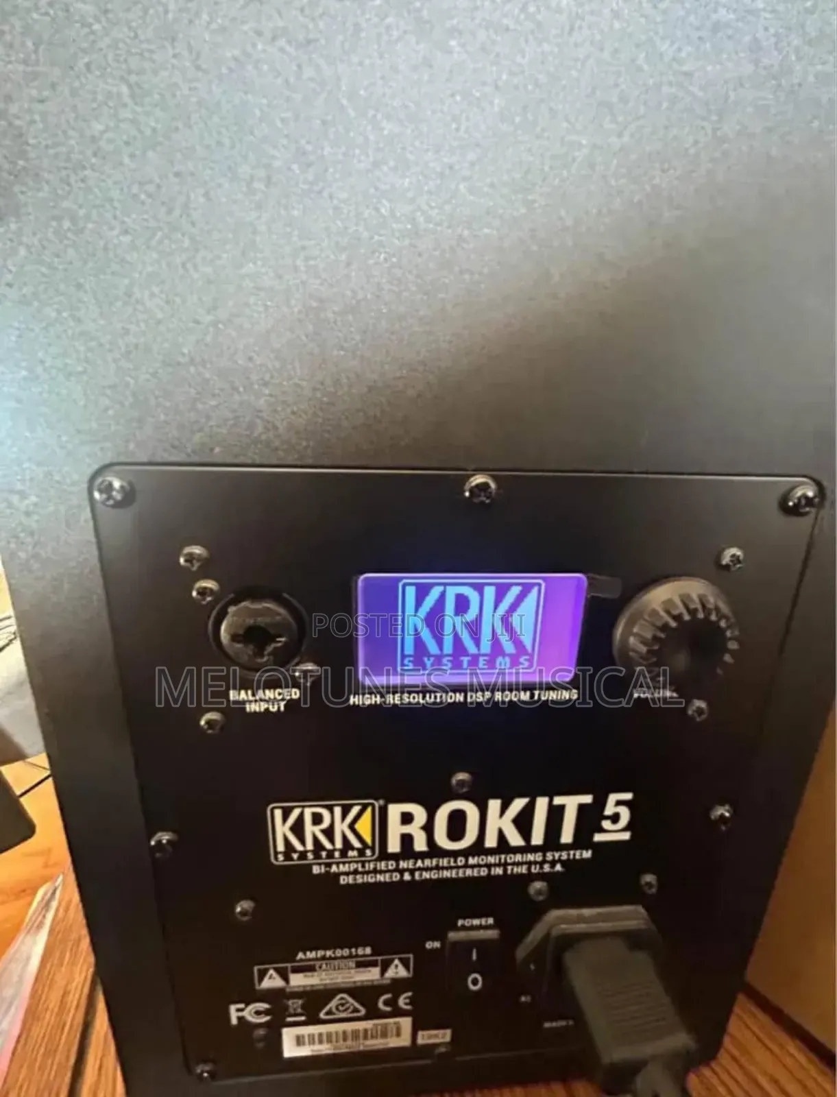 KRK Rokit 5 G4 Bi-Amp 5" Powered Studio Monitor Pair, Black