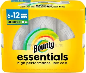 Bounty Essentials Paper Towels, 6 in a Pack