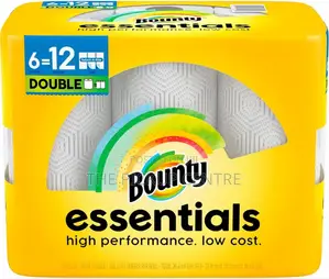 Bounty Essentials Paper Towels, 6 in a Pack