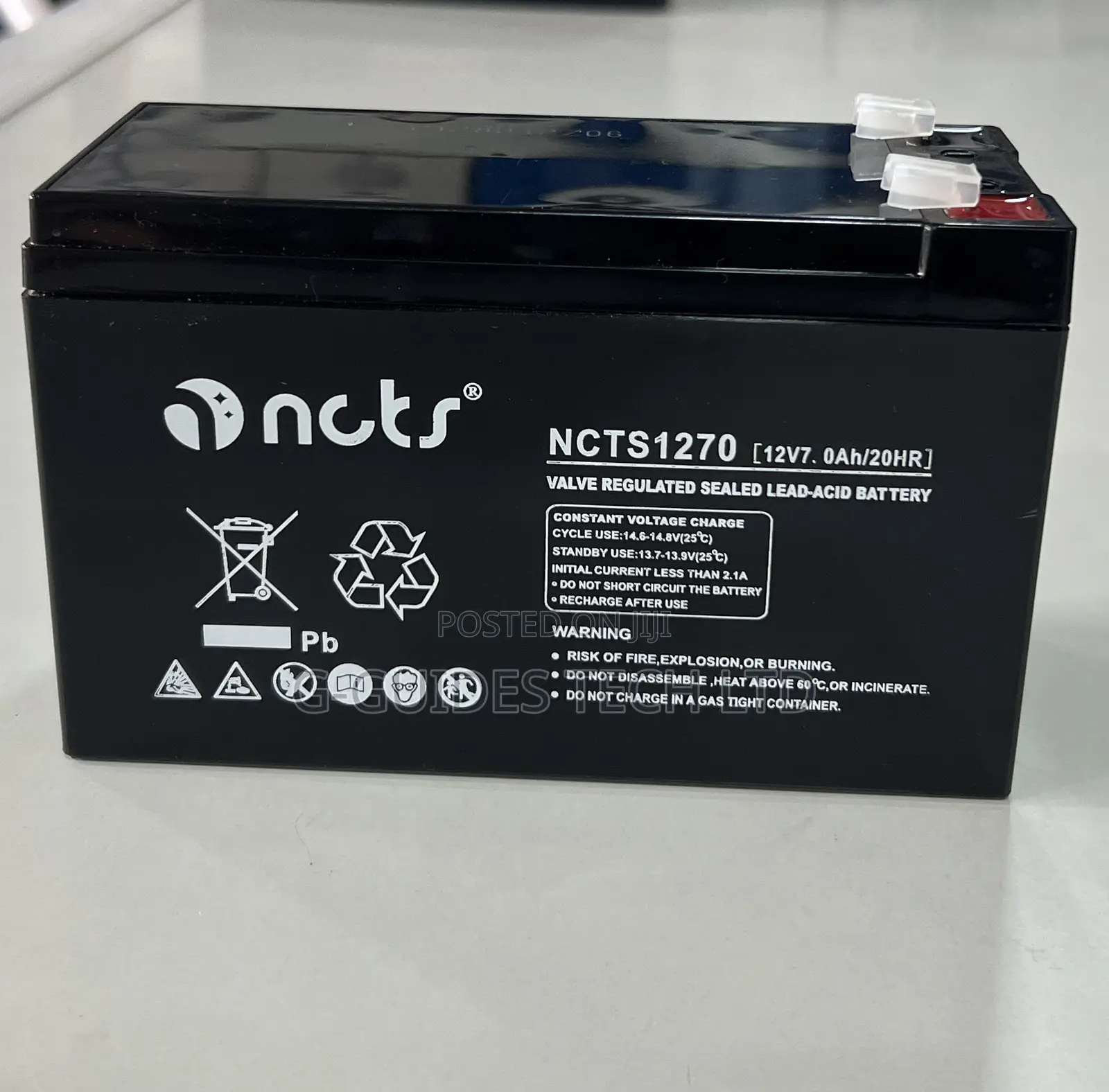 12v 7ah NCTS Ups Battery, 12v 7ah Sealed Lead-Acid Battery