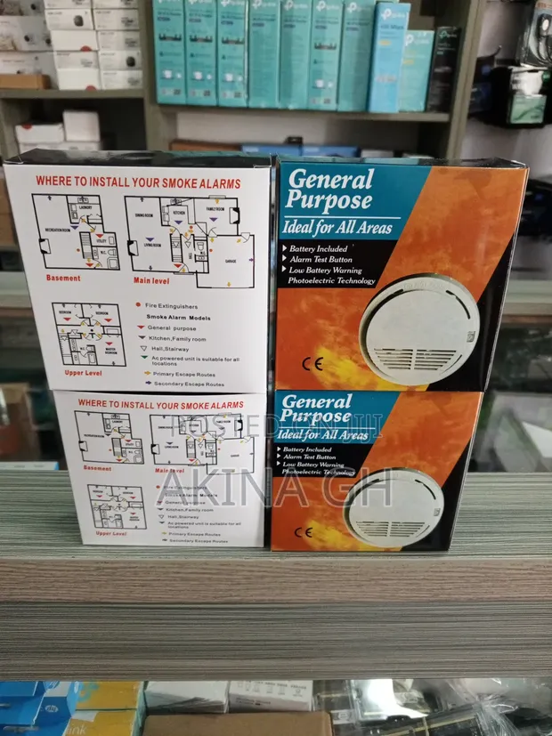 General Purpose Smoke Detector With Battery 3