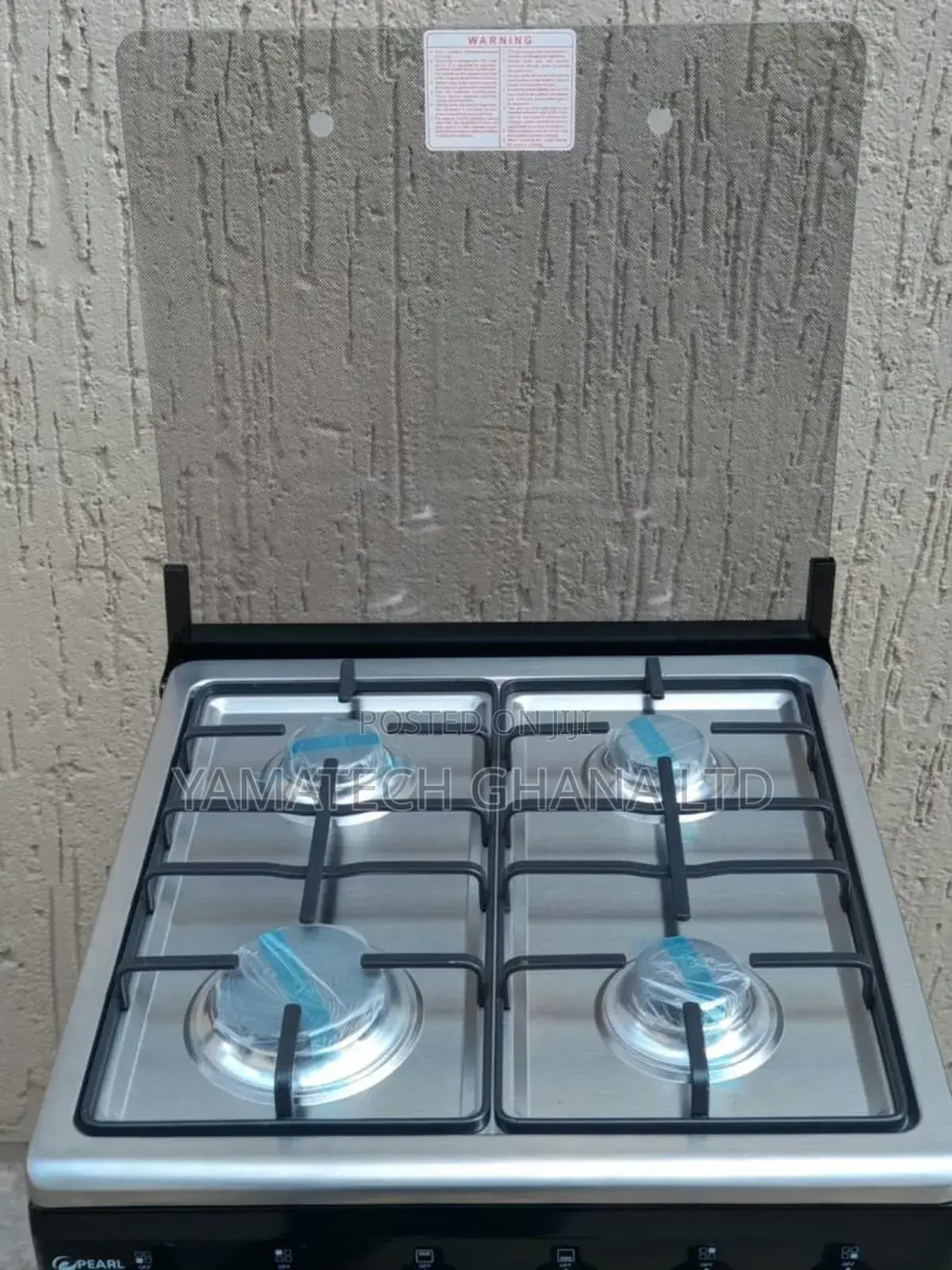 Pearl 50 by 50 Gas Stove With Grill and Oven PCG-5005go