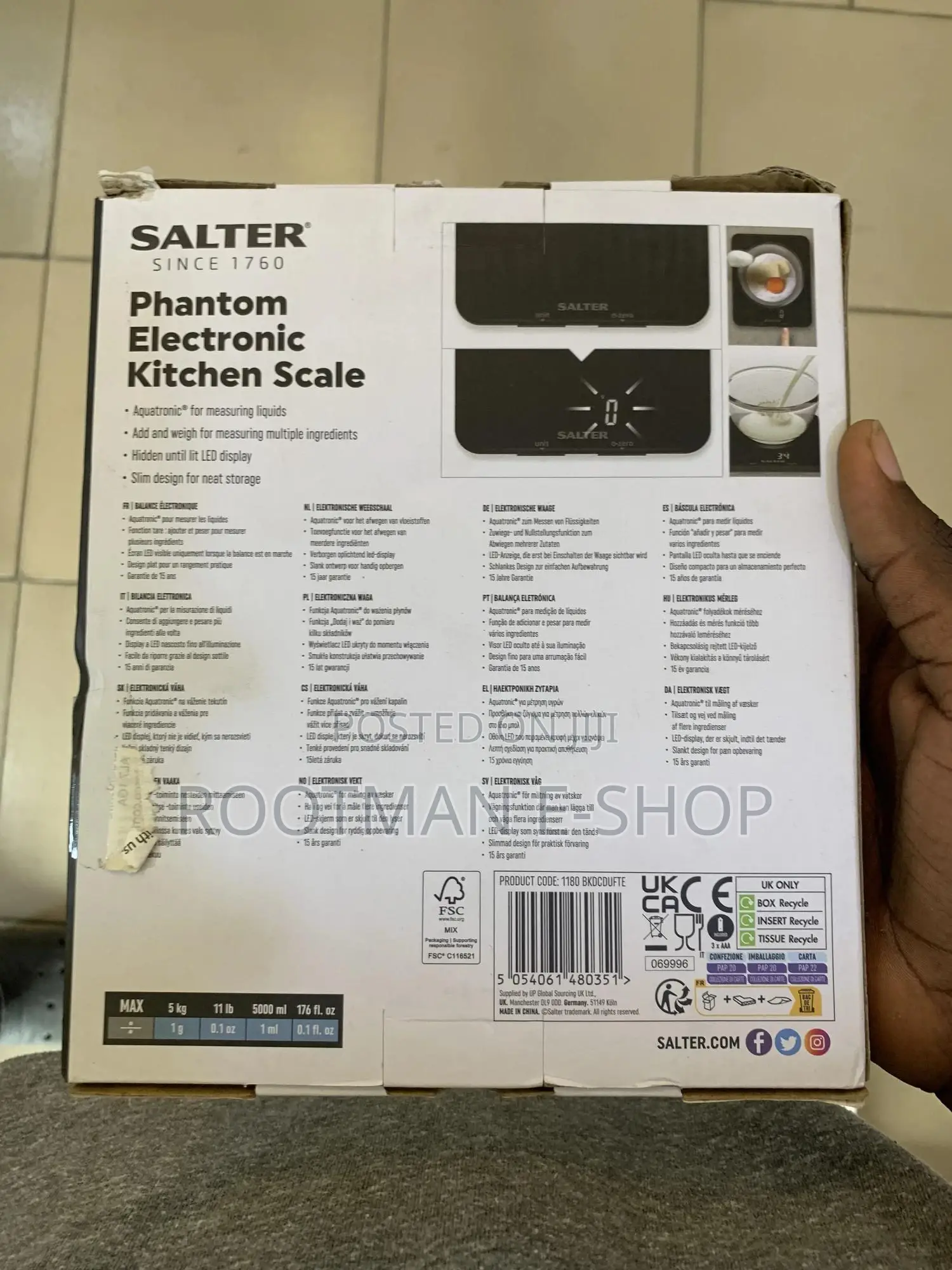 Ghost/Phantom Digital Kitchen Scale