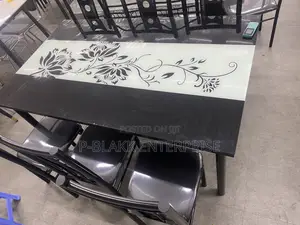 Dining Table With 6 Chairs Set