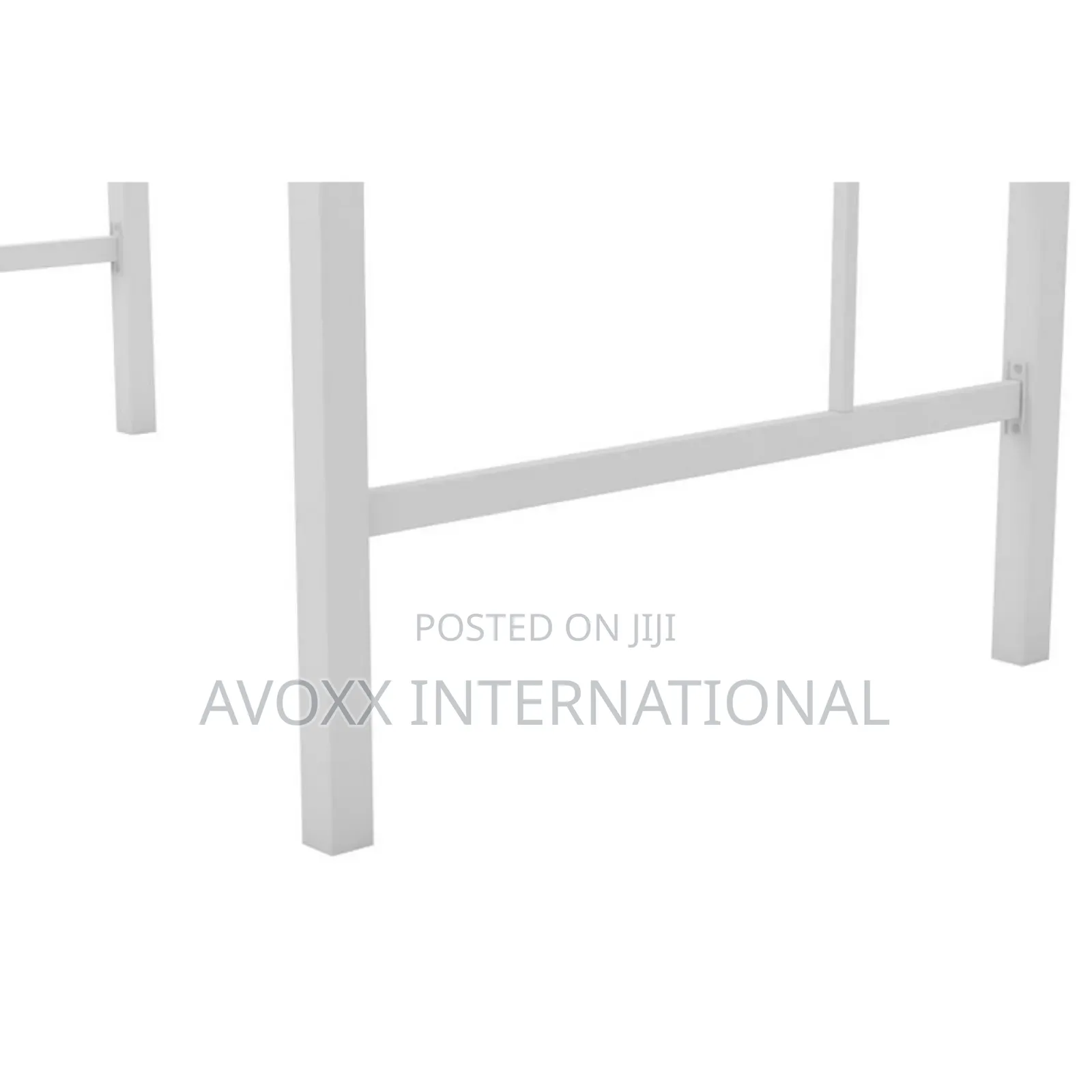 DHP Twin Metal Loft Bed, Off White/ 5410496WE