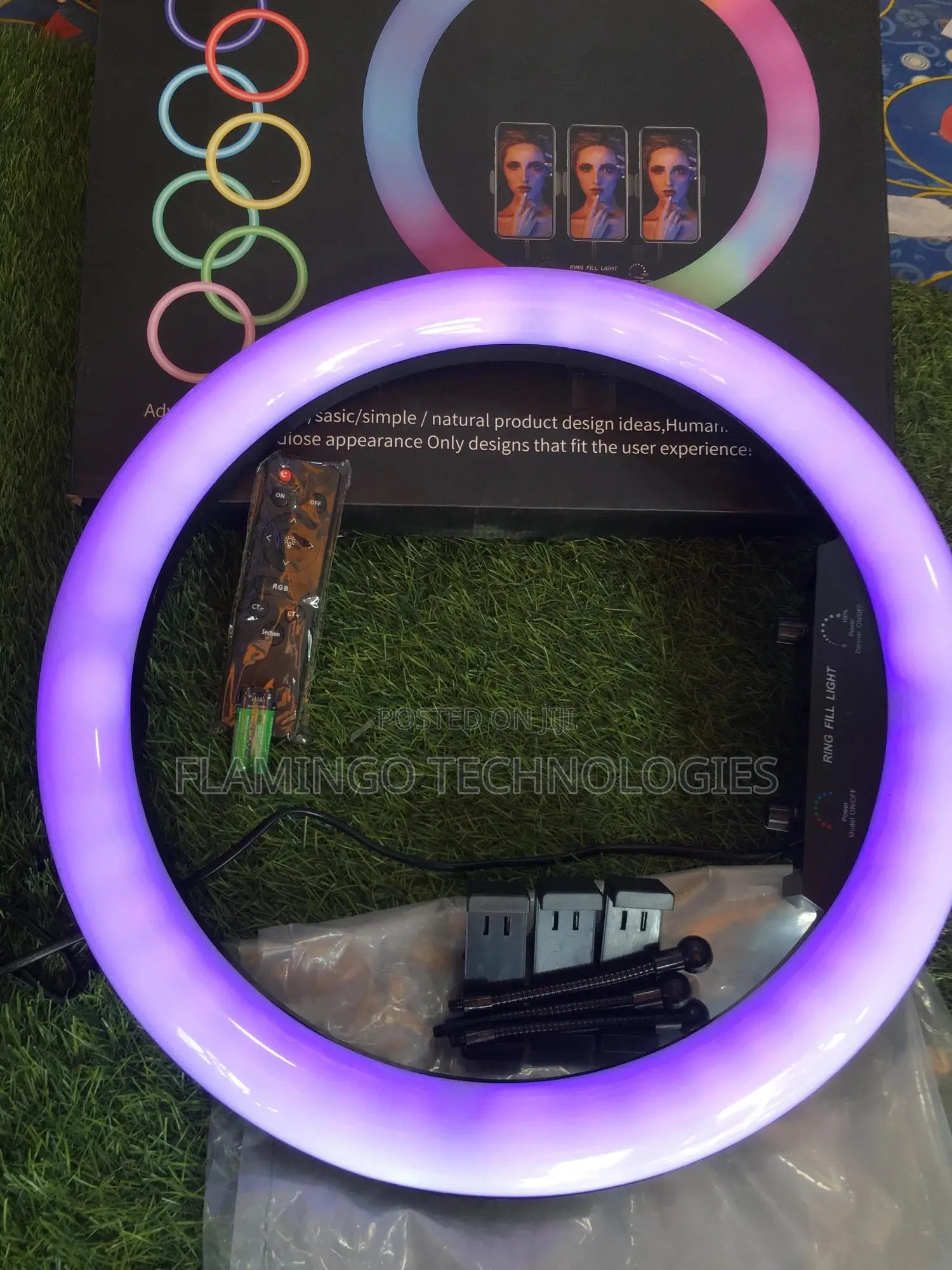 Varicolor 18inchs Inch Ring Light