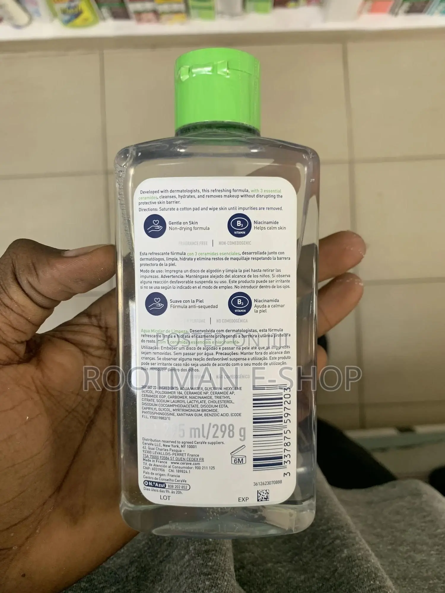 Cerave Micellar Cleansing Water 295 Ml.