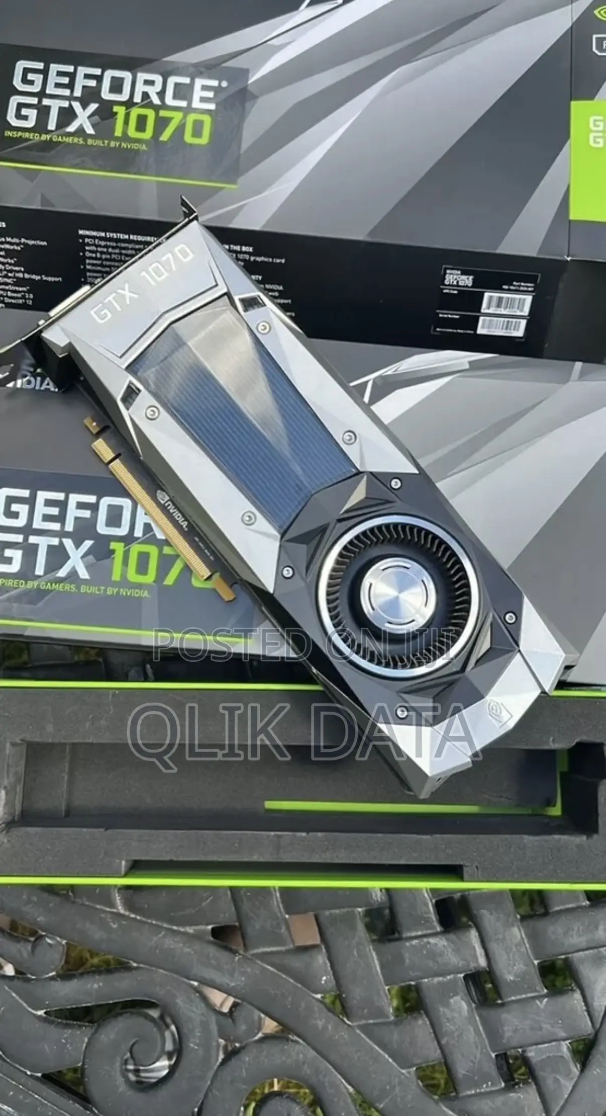 Nvidia Geforce GTX 1070 Founders Edition