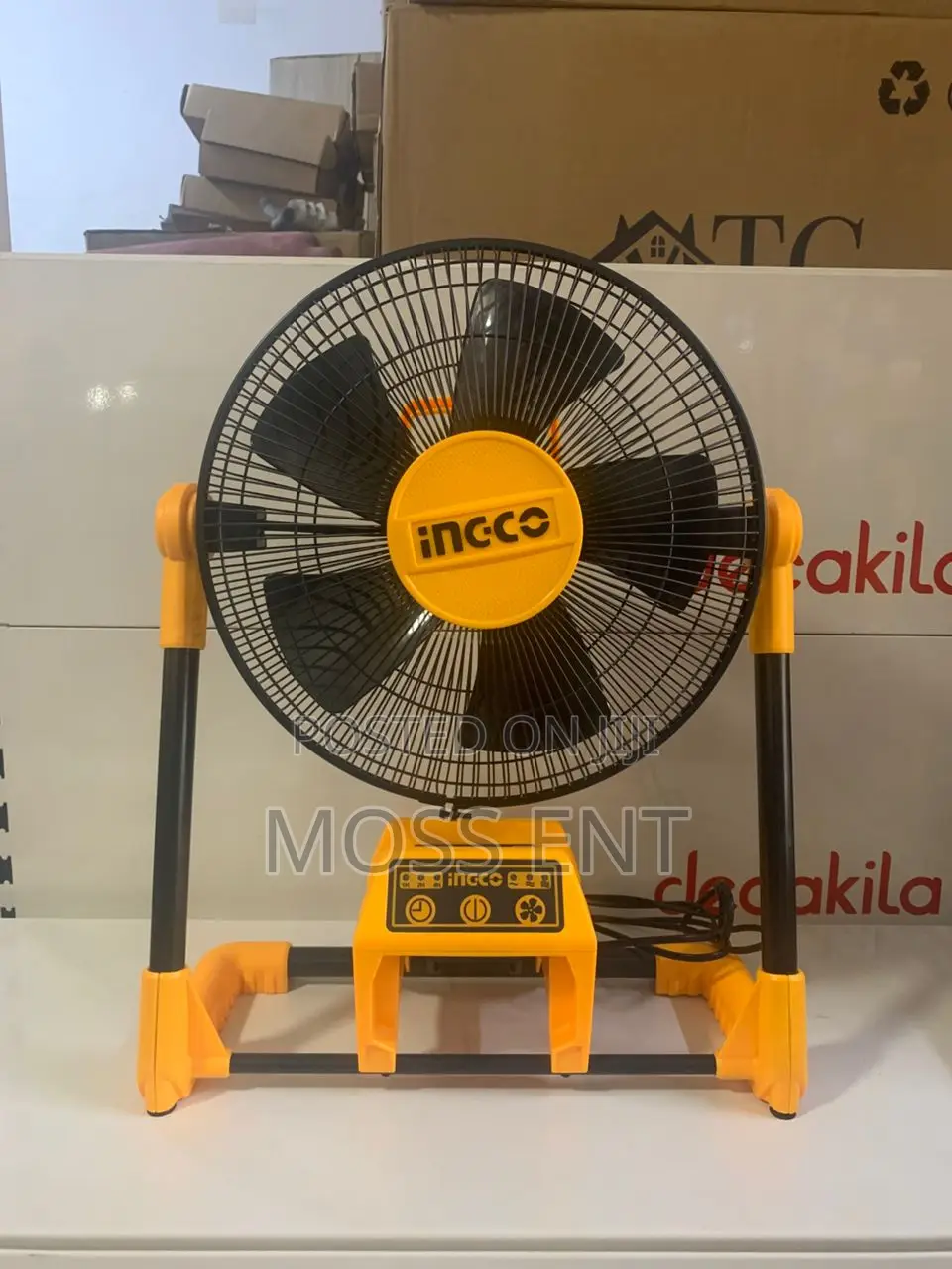 Ingco Lithium-Ion Fan 20v 12" - Cfali2001