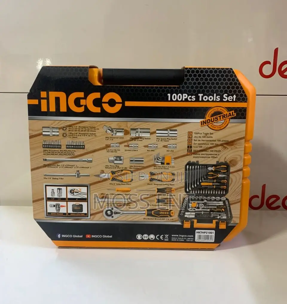 100 PCS Tools Set - Hkthp21001