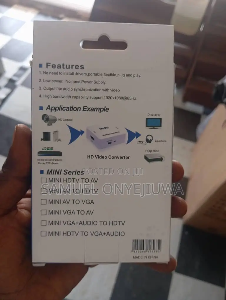 Hdmi-Vga Converter Mini