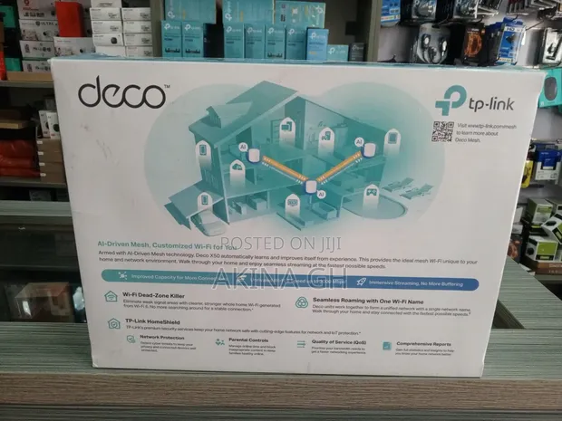 Tp-Link Whole Home Mesh System Ax3000 Deco X50 2