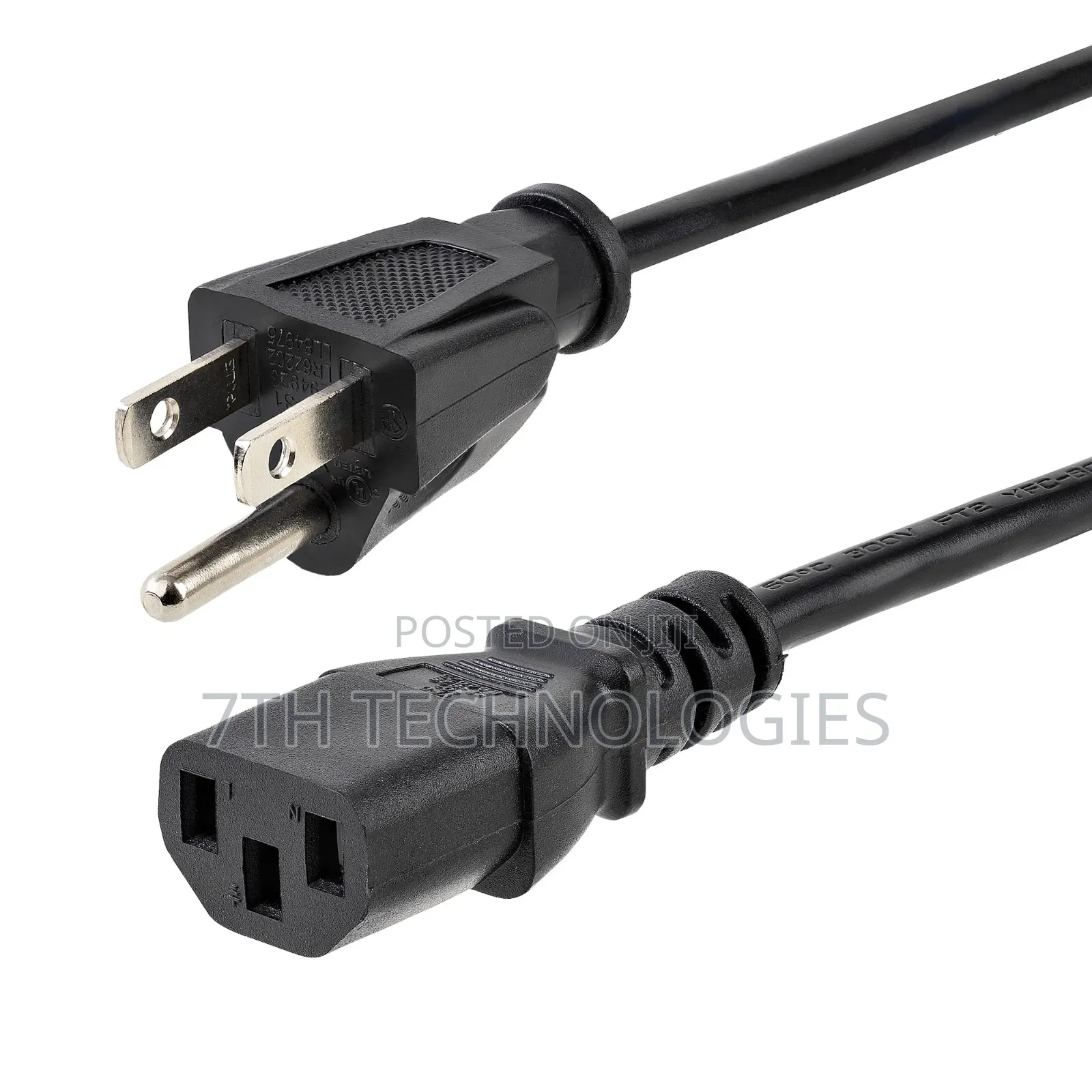 Power Cables for Desktop, Printer and Monitor