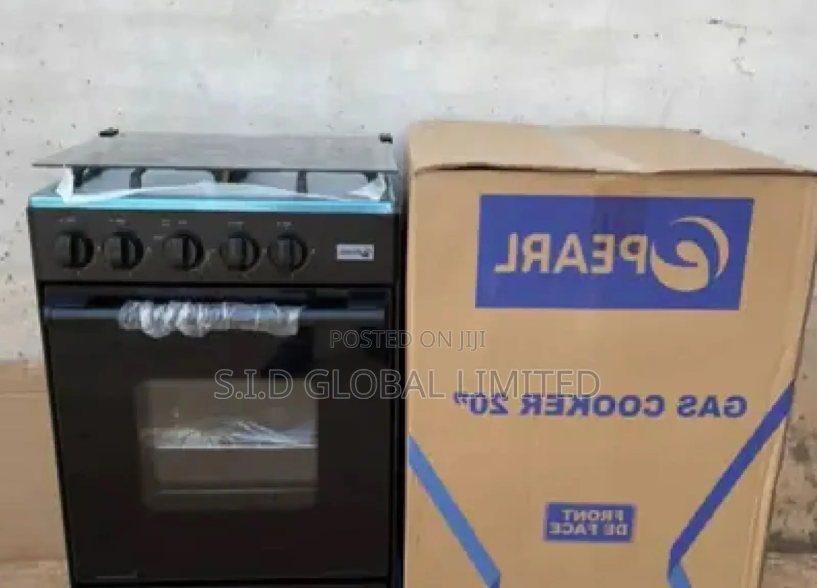 Well Designed Pearl 4 Gas Burner 50×55 With Oven and Grill