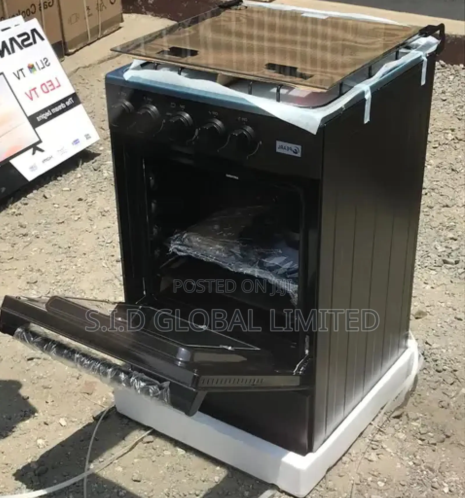 Strong and Durable Pearl 4gasburner 50×55 With Oven Andgrill