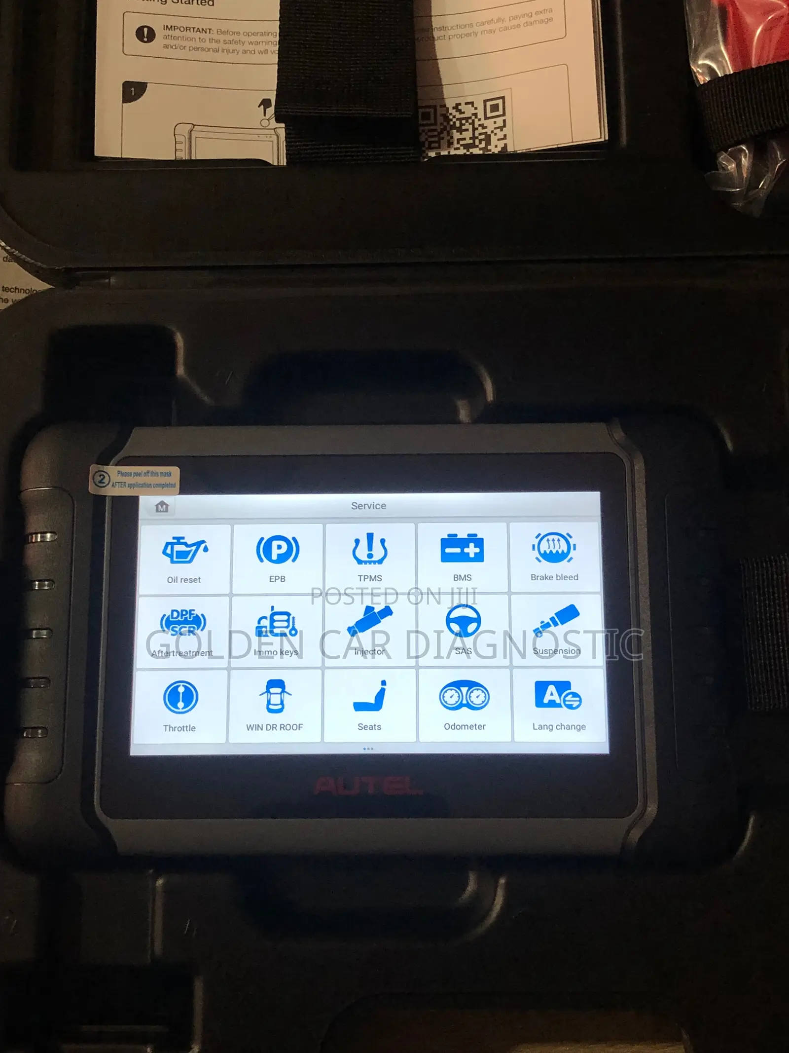 Autel Maxicom Mk808s Obd2 Car Diagnostic Scanner