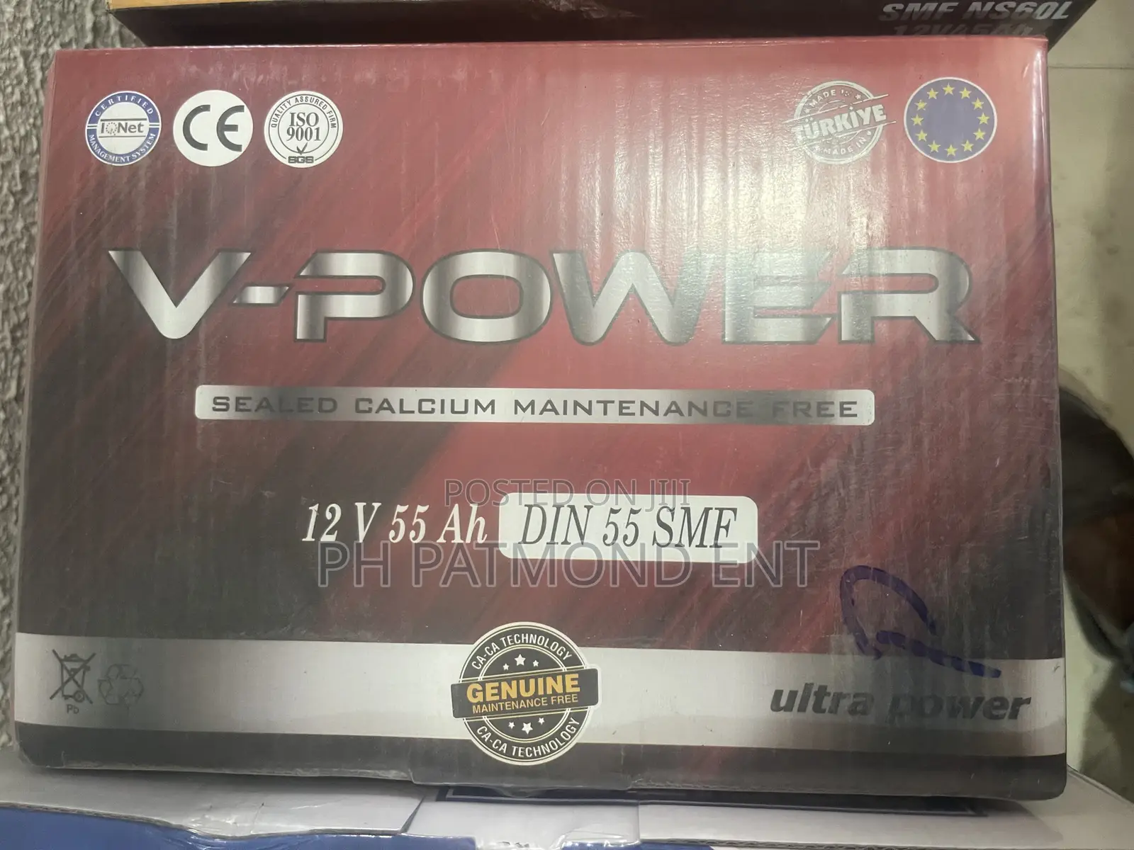 55AH Brand New Battery 11 Plate