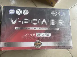 75ah v-Power New Battery 15 Plate