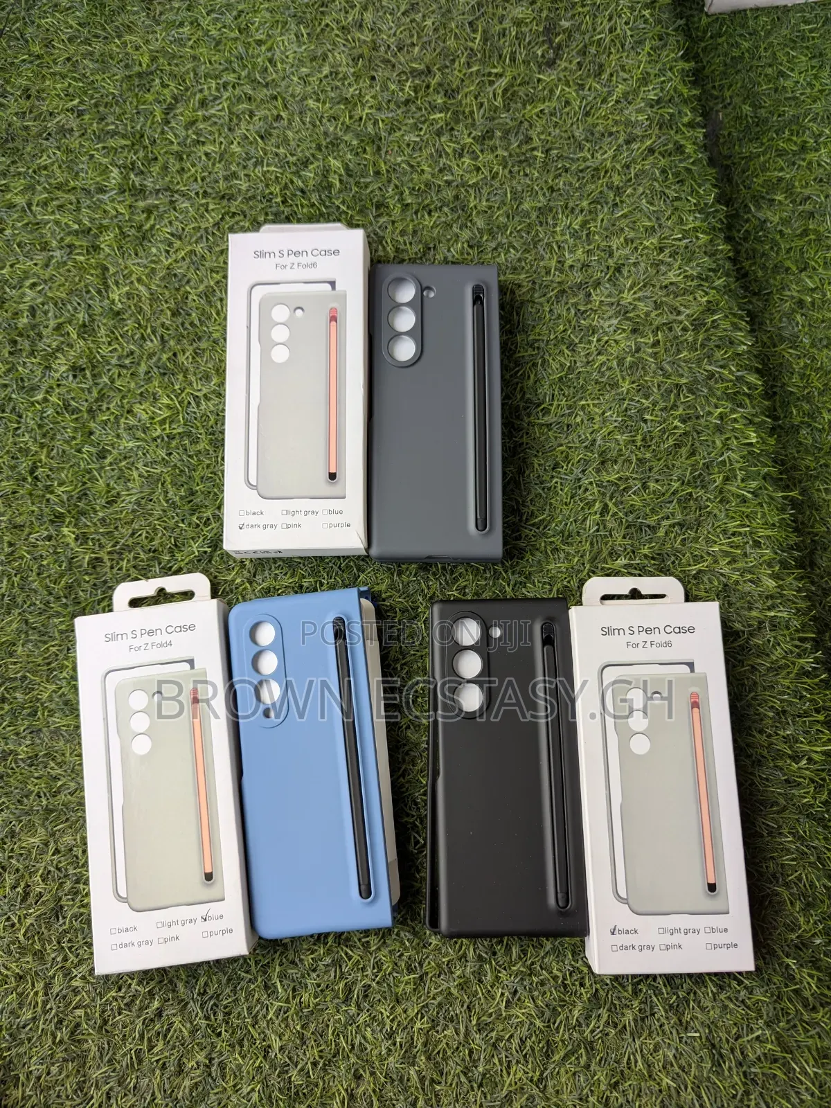 Z Fold 3, 4, 5 and 6 Case With S Pen Case
