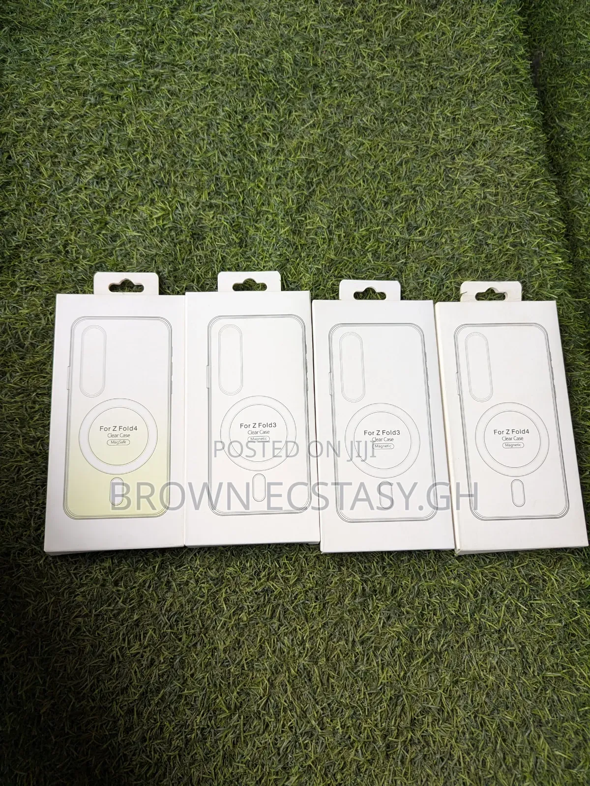 Z Fold 3 and 4 Transparent Case (Magsafe Support)