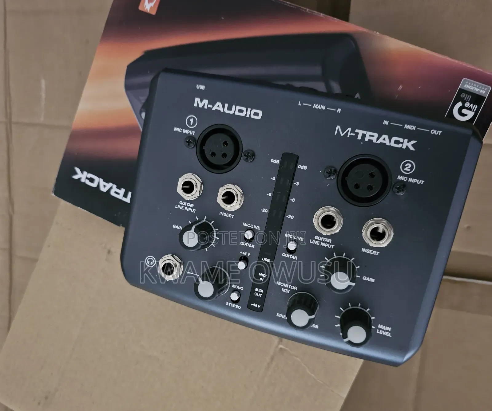 M Audio M - Track Studio Soundcard