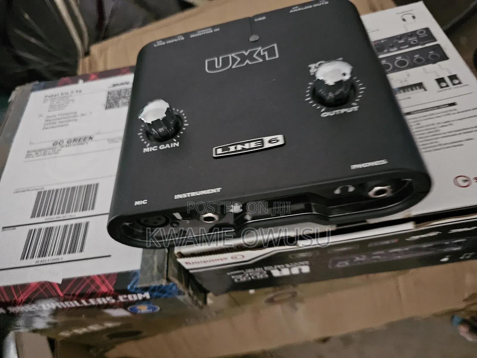 Line 6 UX1, Studio Soundcard