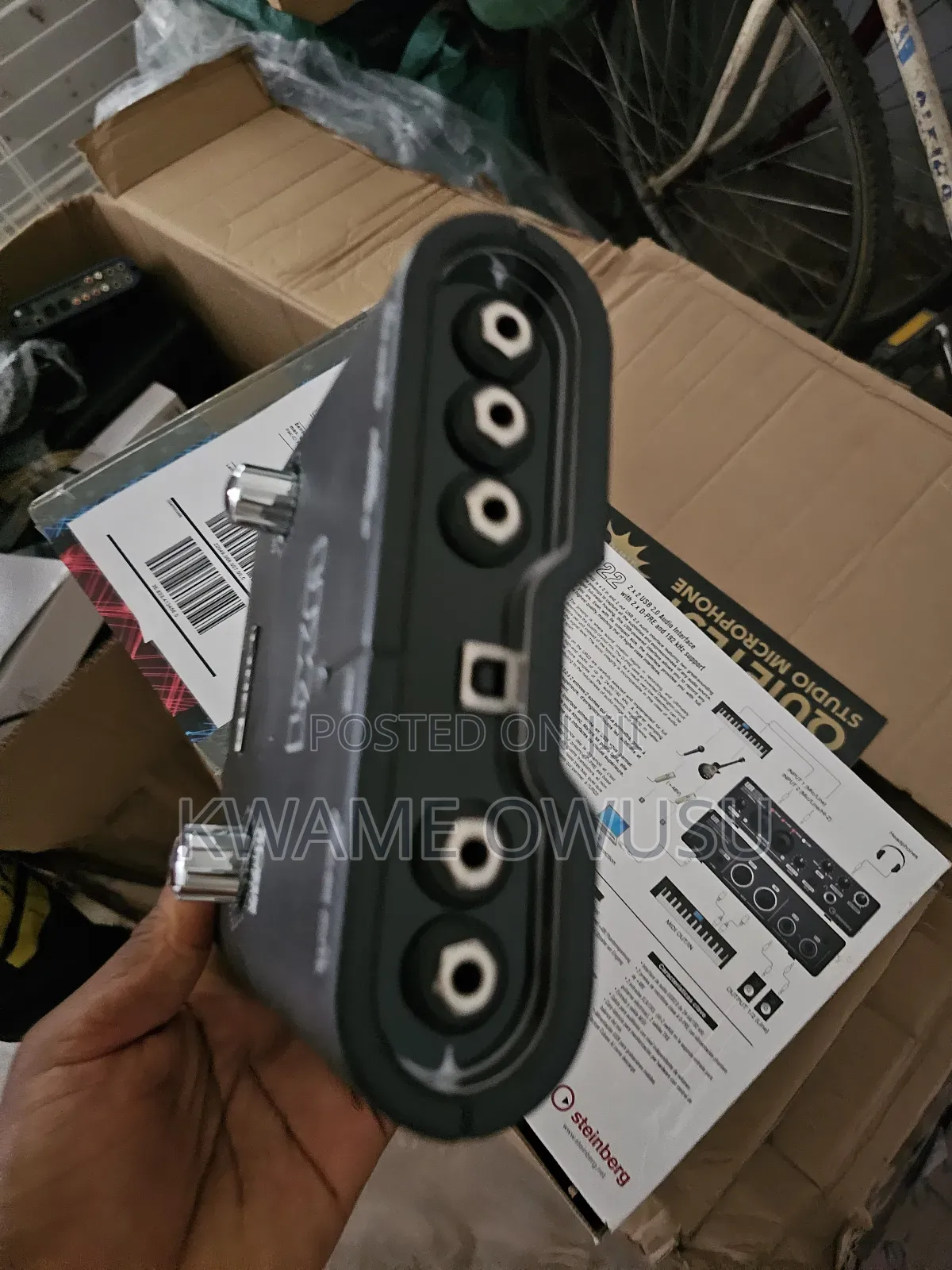 Line 6 UX1, Studio Soundcard