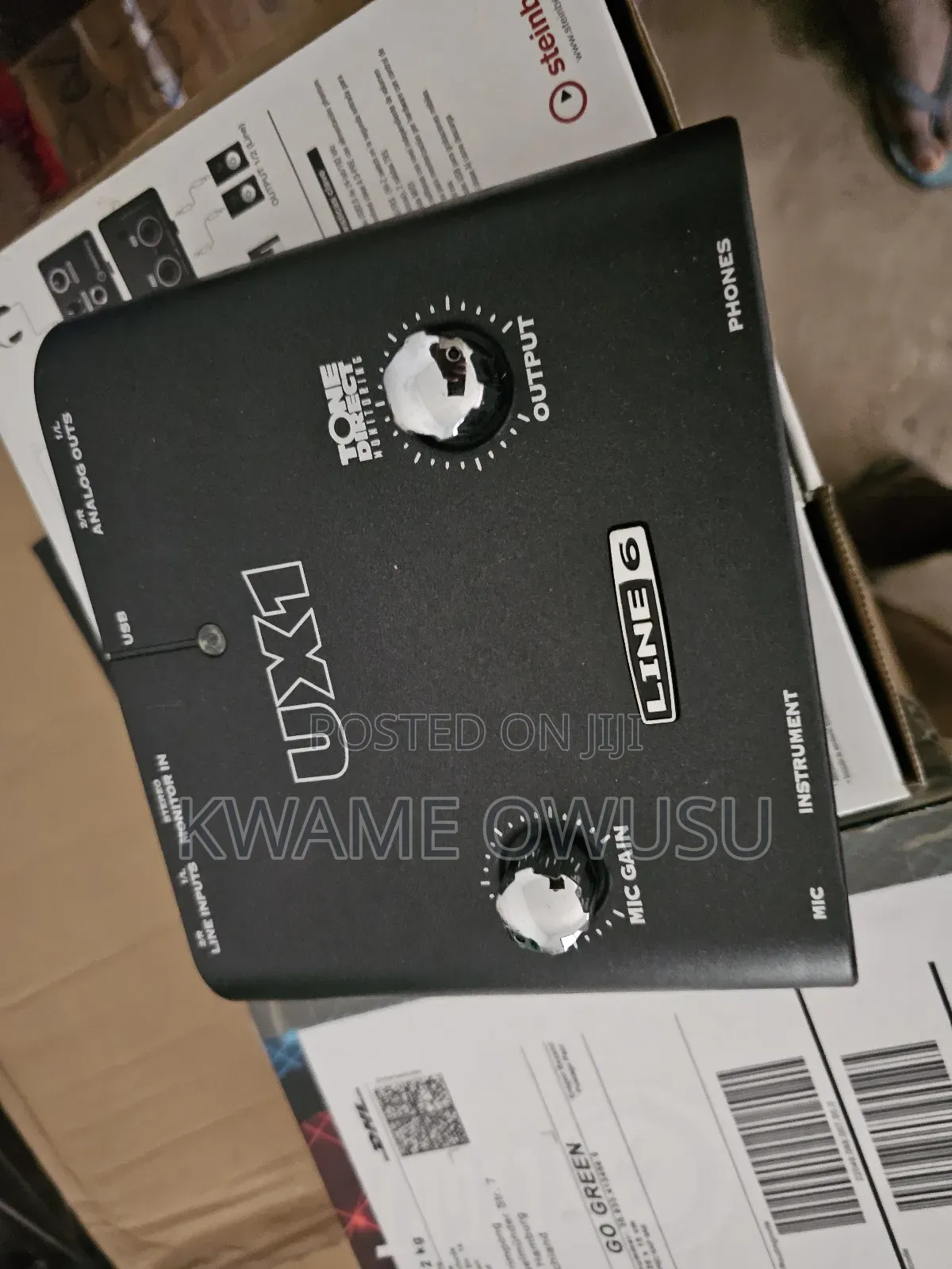 Line 6 UX1, Studio Soundcard