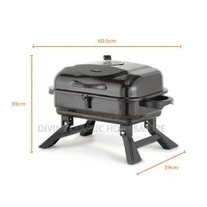 Tower T978539 Compact Charcoal Grill With Collapsible Legs
