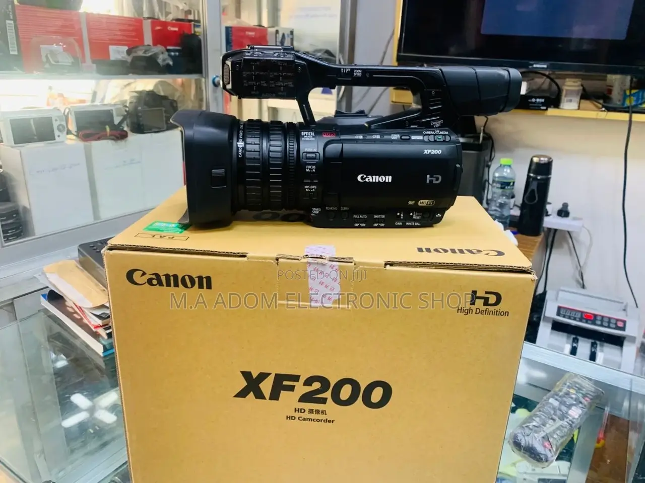 Canon XF200: Capture Your World With Professional Quality