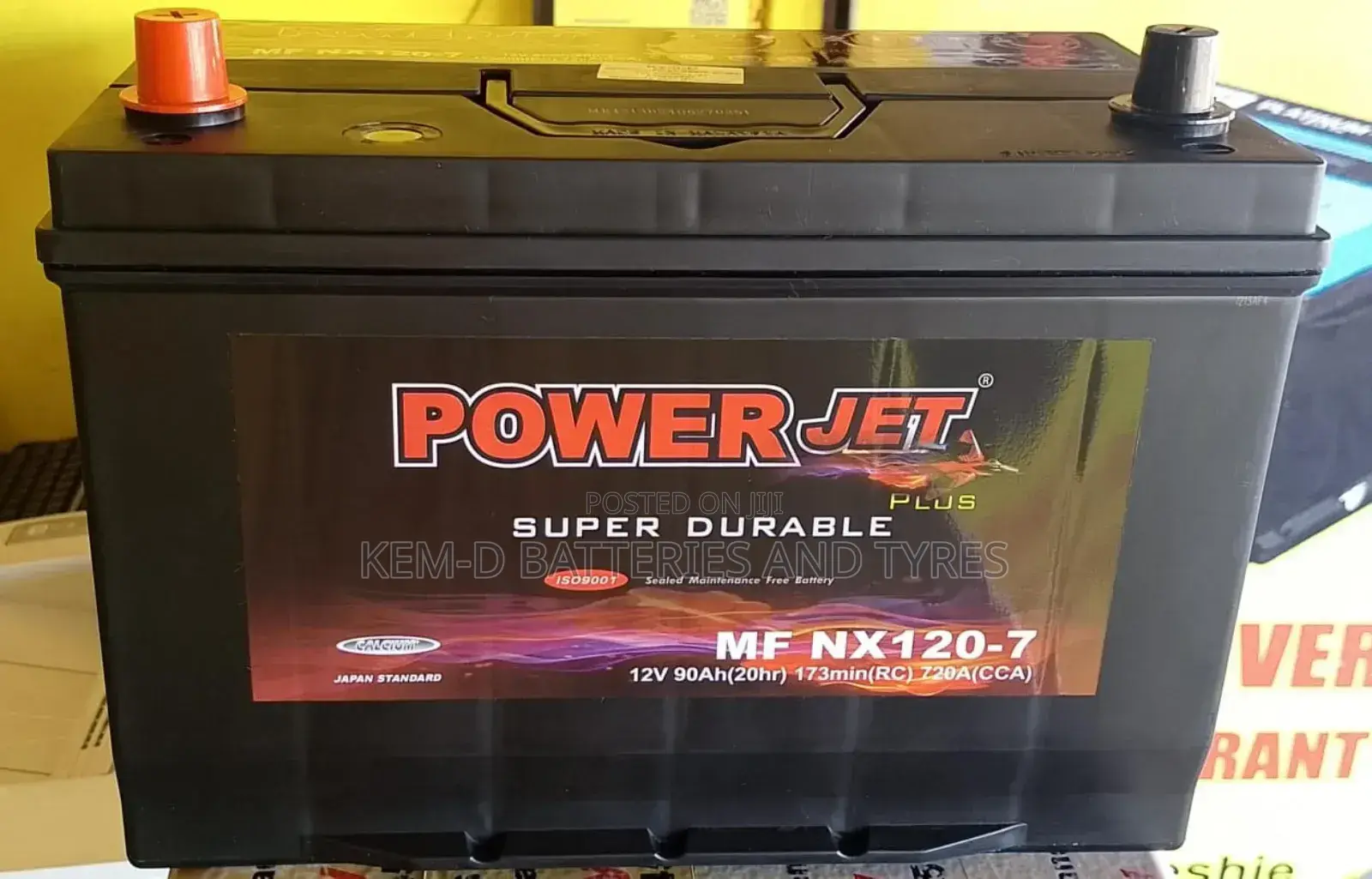 17 Plates 90ah 105d31r Power Jet Batteries _ Free Delivery