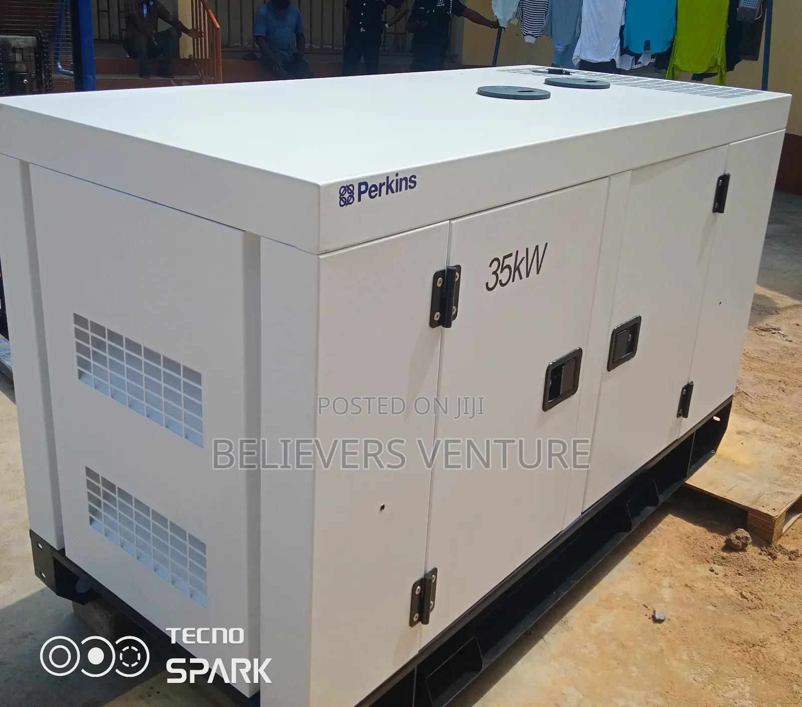 Service Support Diesel Generator Perkins 35kva Generator New
