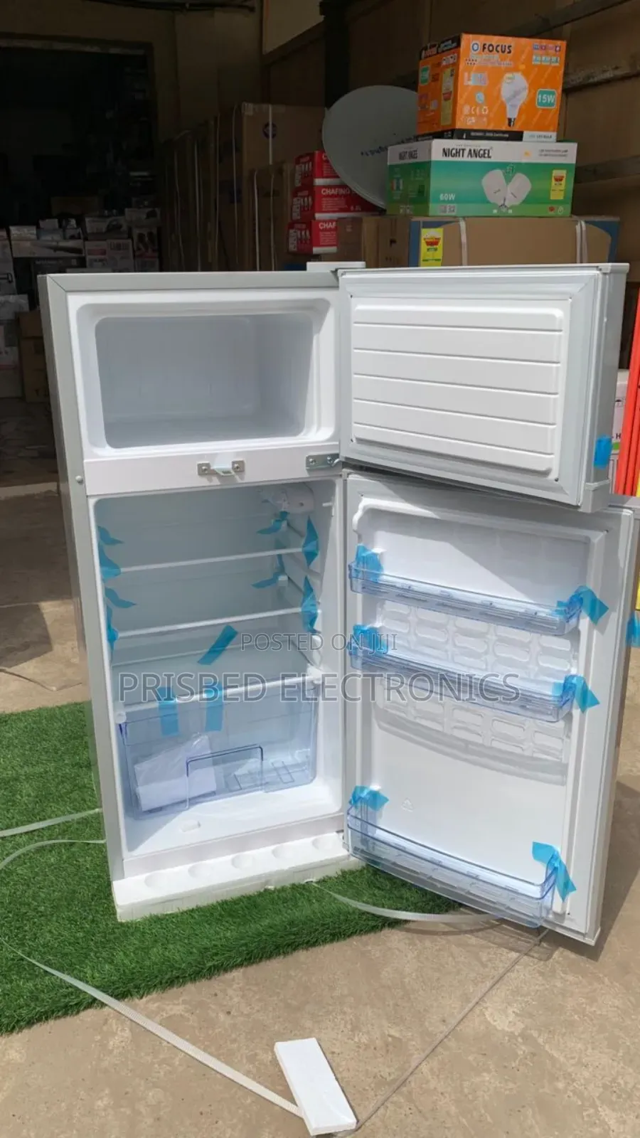 ^Westpool Double Door Fridge 95 Liters Top Freezer