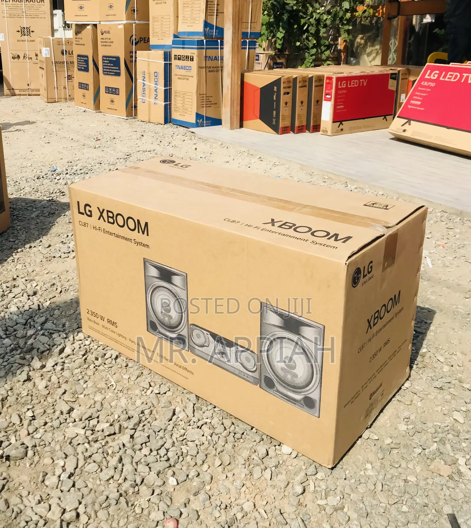 Durable LG CL 87 Bluetooth Home Theater System(Black).
