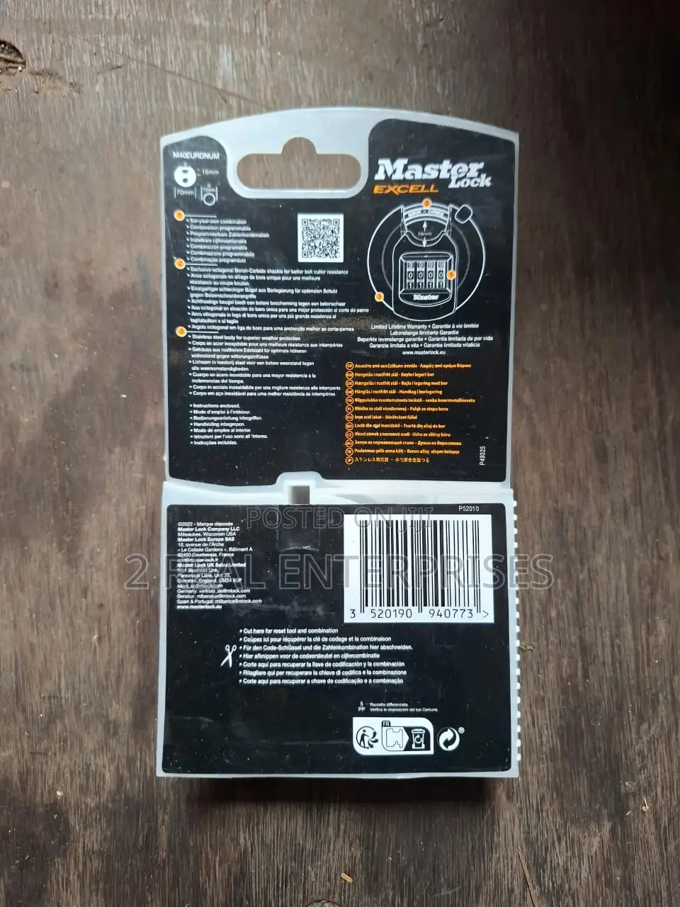 Genuine Master Disc Lock Uk