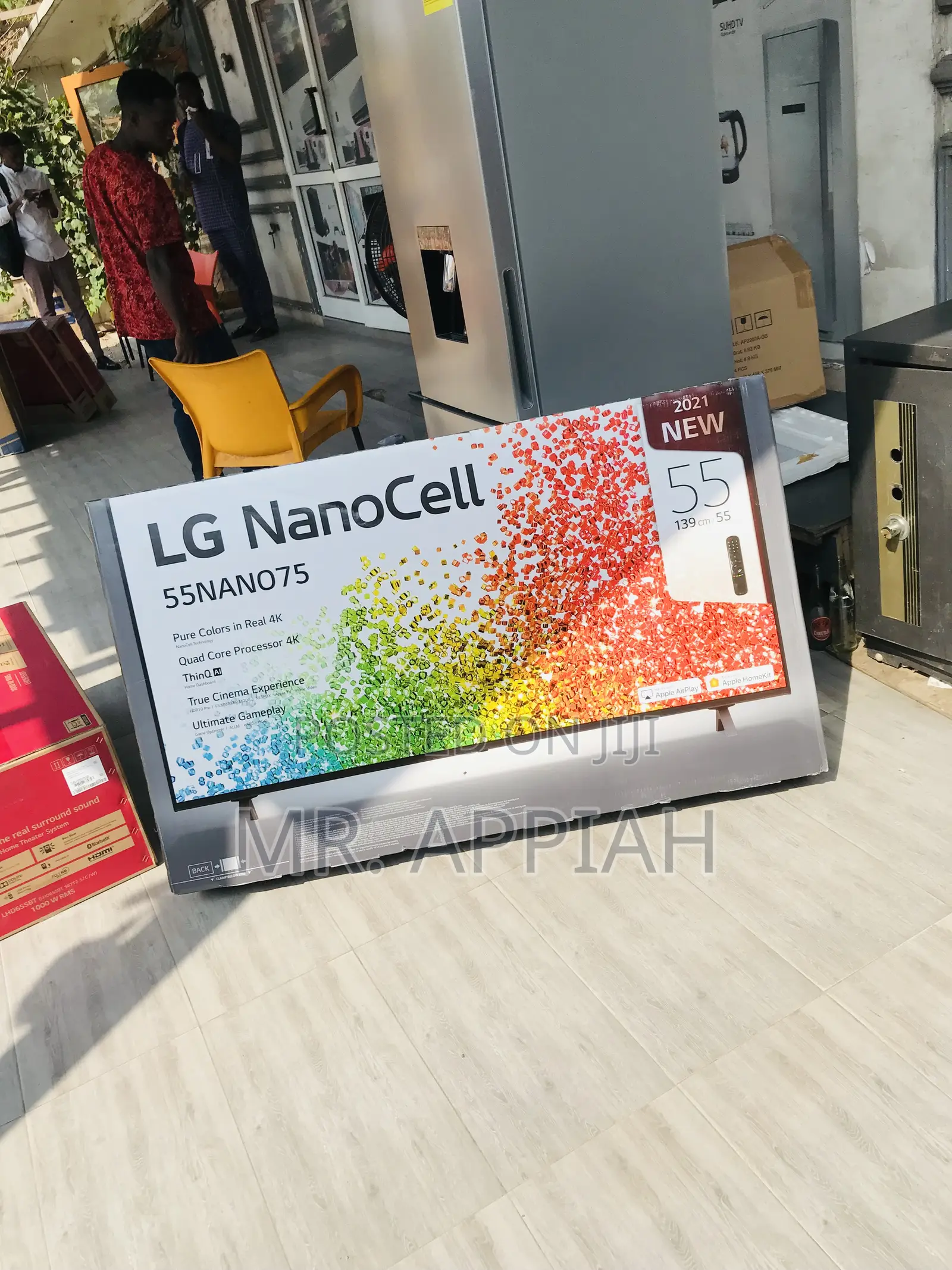 Lg 55NANO75VPA 55 Inch Nanocell Smart Television(Black)