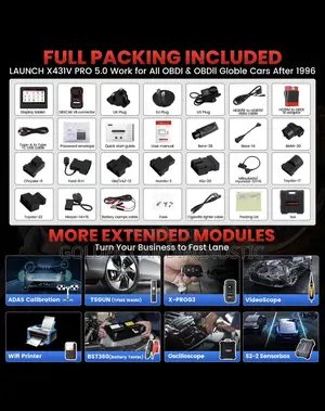 Launch X431 Pro V5.0 Obd2 Car Diagnostic Scanner