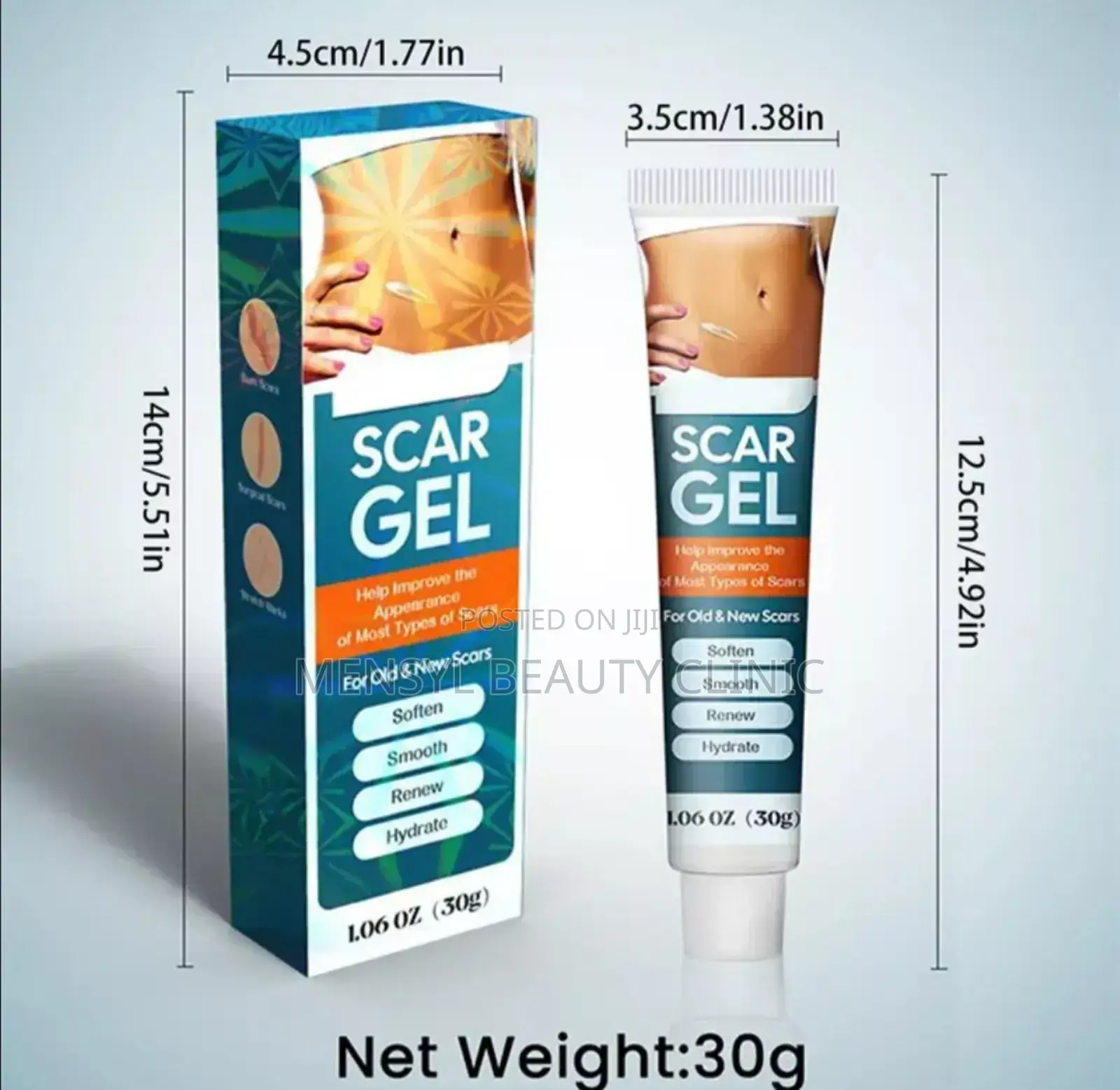 Silicone Scar Gel for All Type of Scar Including Keloid
