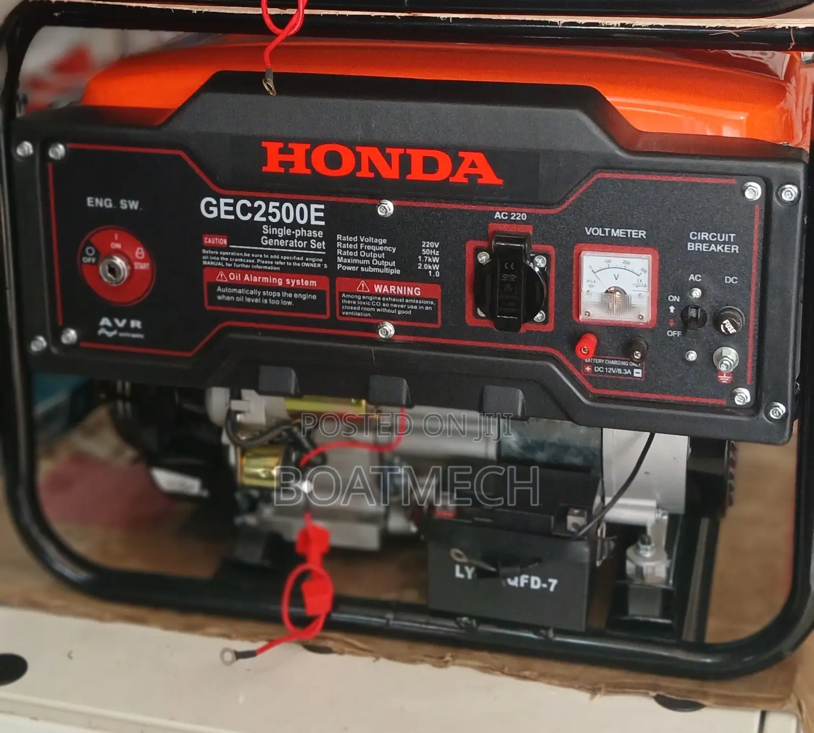 Honda 2kva Petrol Generator