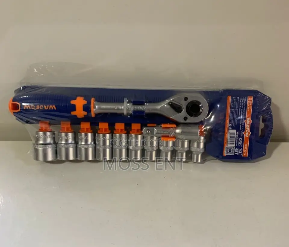 12 PCS 1/2" Socket Set - Wst2212