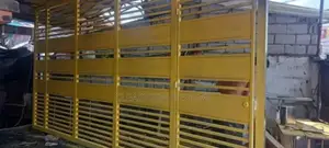 Uniquely Strong Yellow Sliding Gate