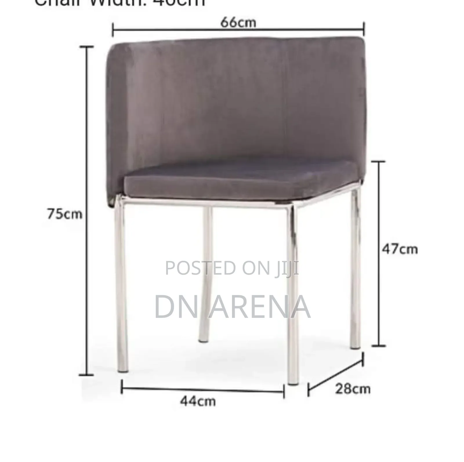 Abingdon Stowaway 4 Velvet Dining Chairs Table Excluded