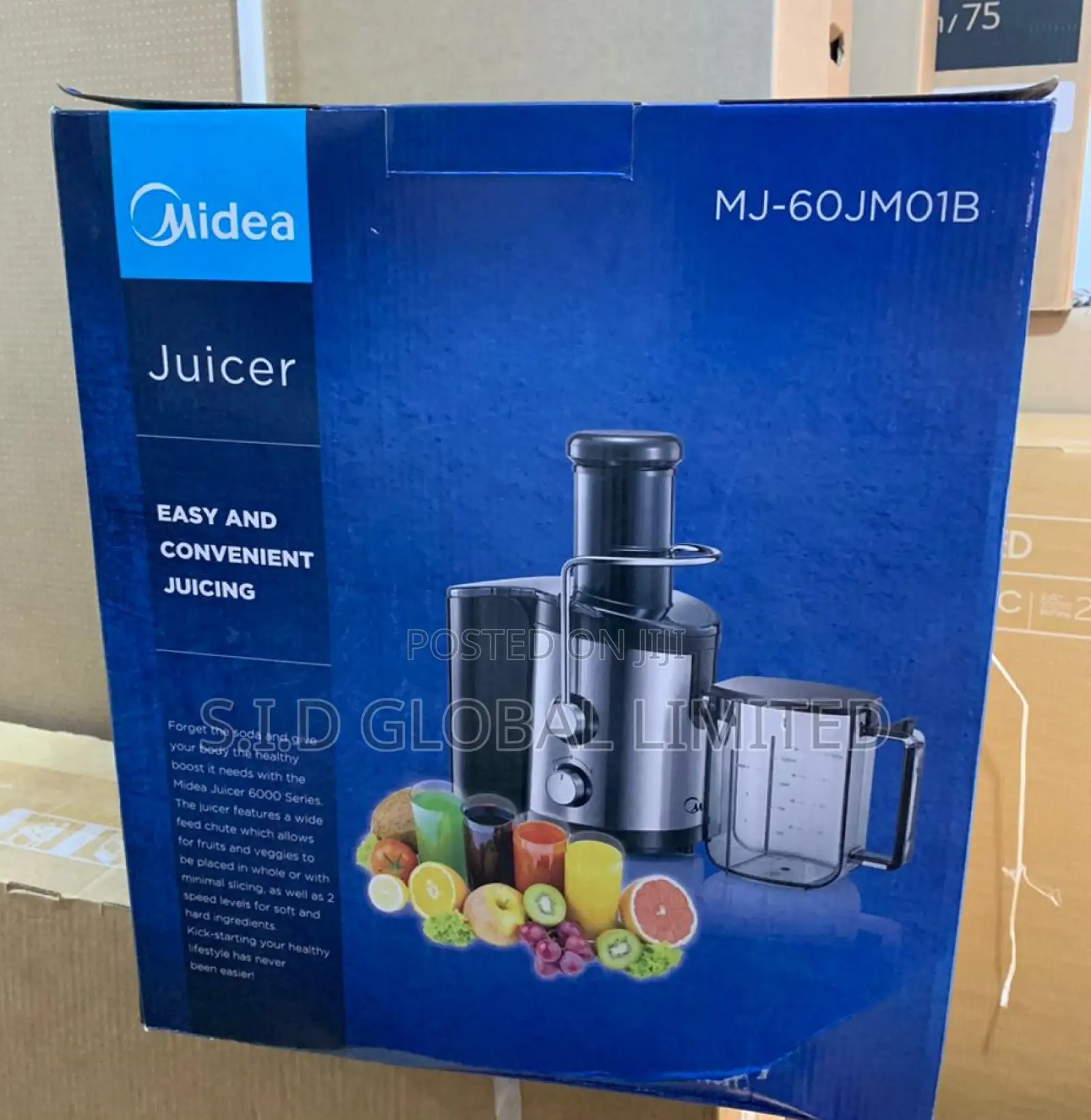 Feel the Rejuvenation of MIDEA-1.25LTR-JUICE-EXTRACTOR