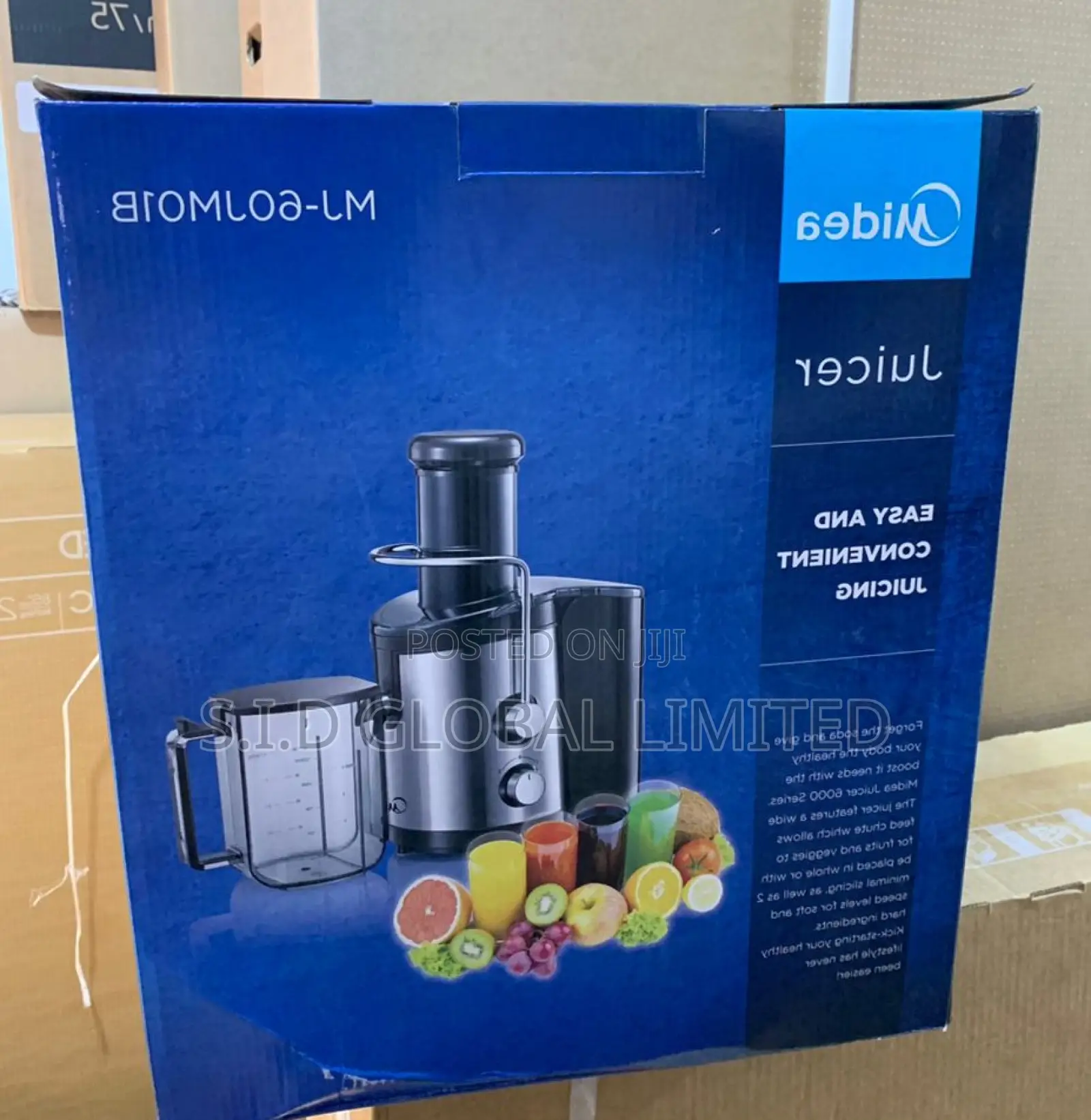 Fruity Goodness With MIDEA-1.25LT-JUICE-EXTRACTOR-MJ-60JM01B