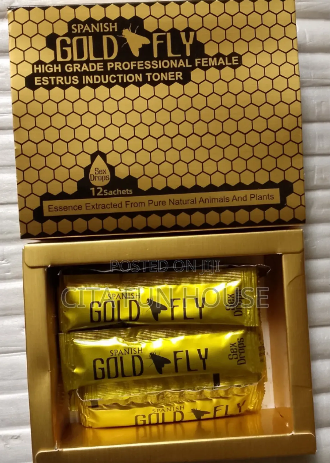 Spanish Gold Fly Honey for Women 2pcs