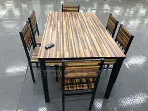 Wood Dining Sets With 6chairs