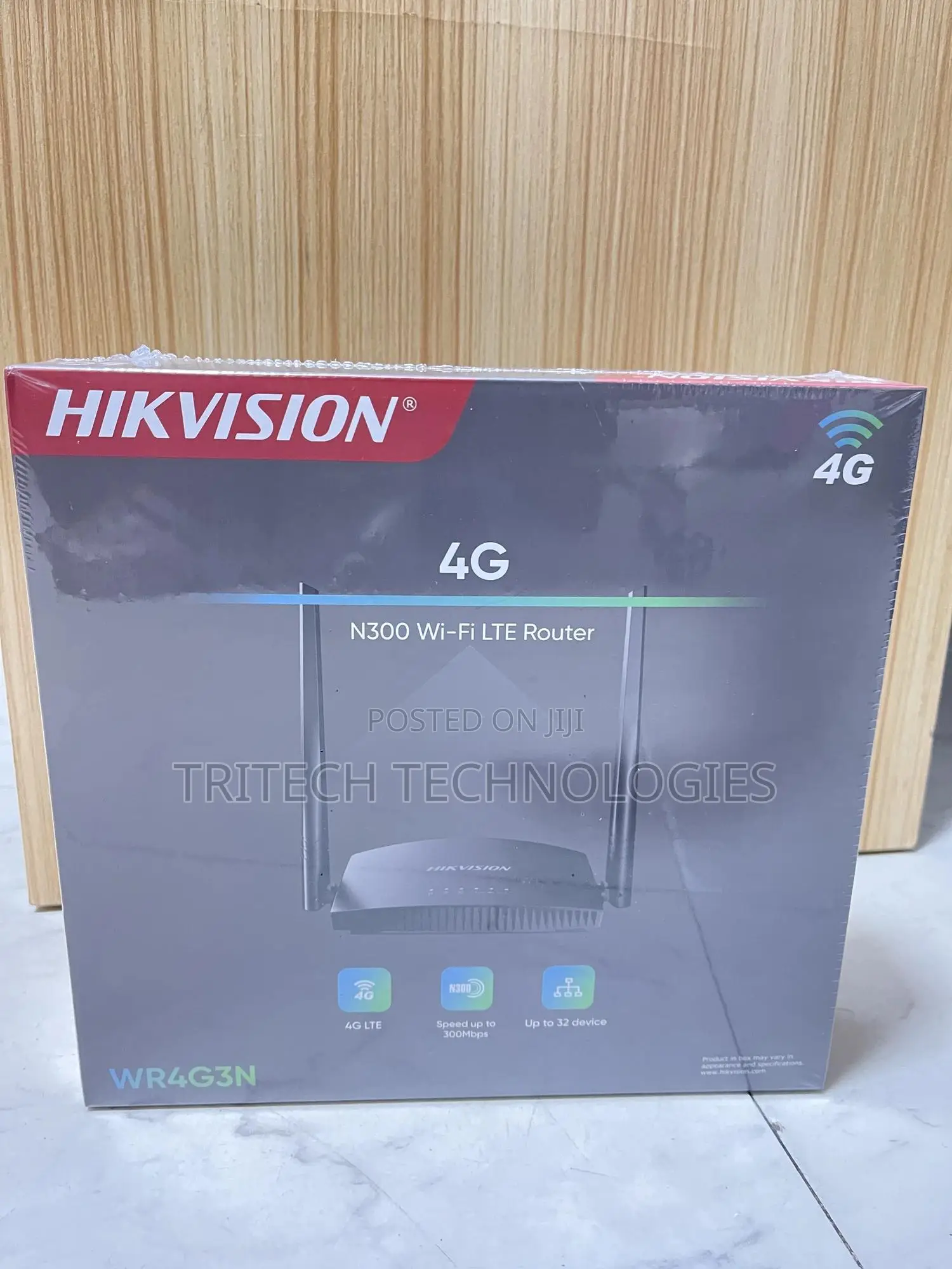 Hikvision Ds-3wr4g3n 4g Lte Wi-Fi Router 300mbps Sim Support